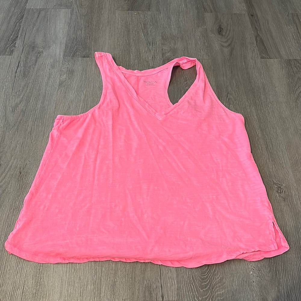 Merona XXL Pink Racerback Tank